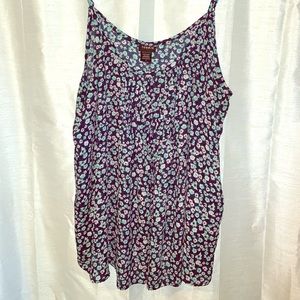 Torrid floral tank top